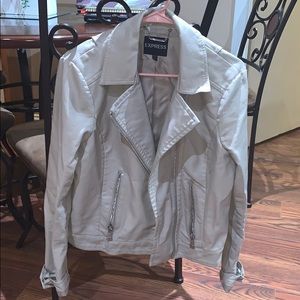 Nude Express Faux Leather Jacket